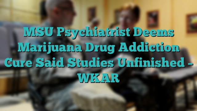 MSU Psychiatrist Deems Marijuana Drug Addiction Cure Said Studies Unfinished – WKAR